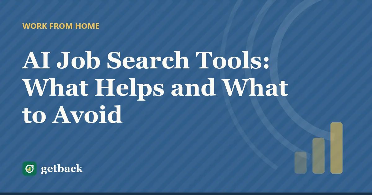 AI Job Search Tools: What Helps and What to Avoid — cover illustration