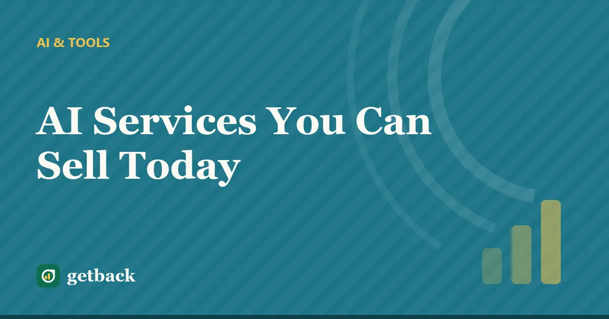 AI Services You Can Sell Today — cover illustration
