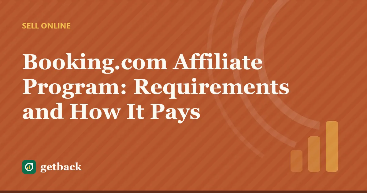 Booking.com Affiliate Program: Requirements and How It Pays — cover illustration