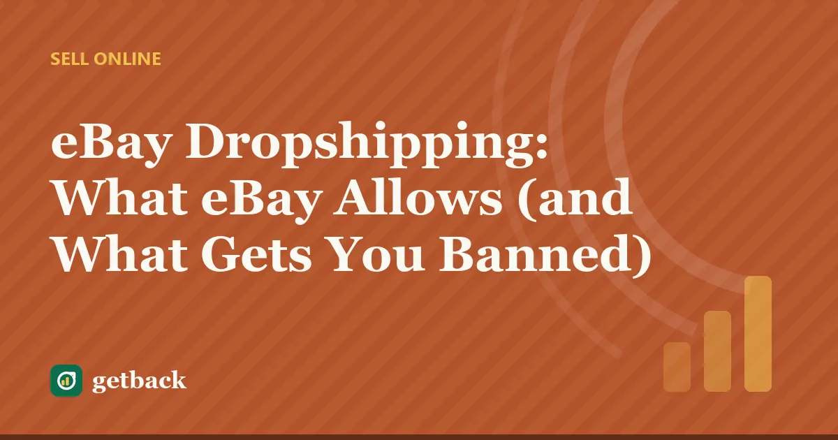 eBay Dropshipping: What eBay Allows (and What Gets You Banned) — cover illustration