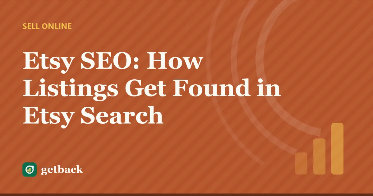Etsy SEO: How Listings Get Found in Etsy Search — cover illustration