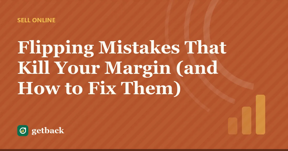 Flipping Mistakes That Kill Your Margin (and How to Fix Them) — cover illustration