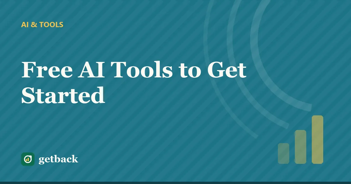 Free AI Tools to Get Started — cover illustration