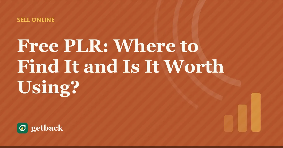 Free PLR: Where to Find It and Is It Worth Using? — cover illustration
