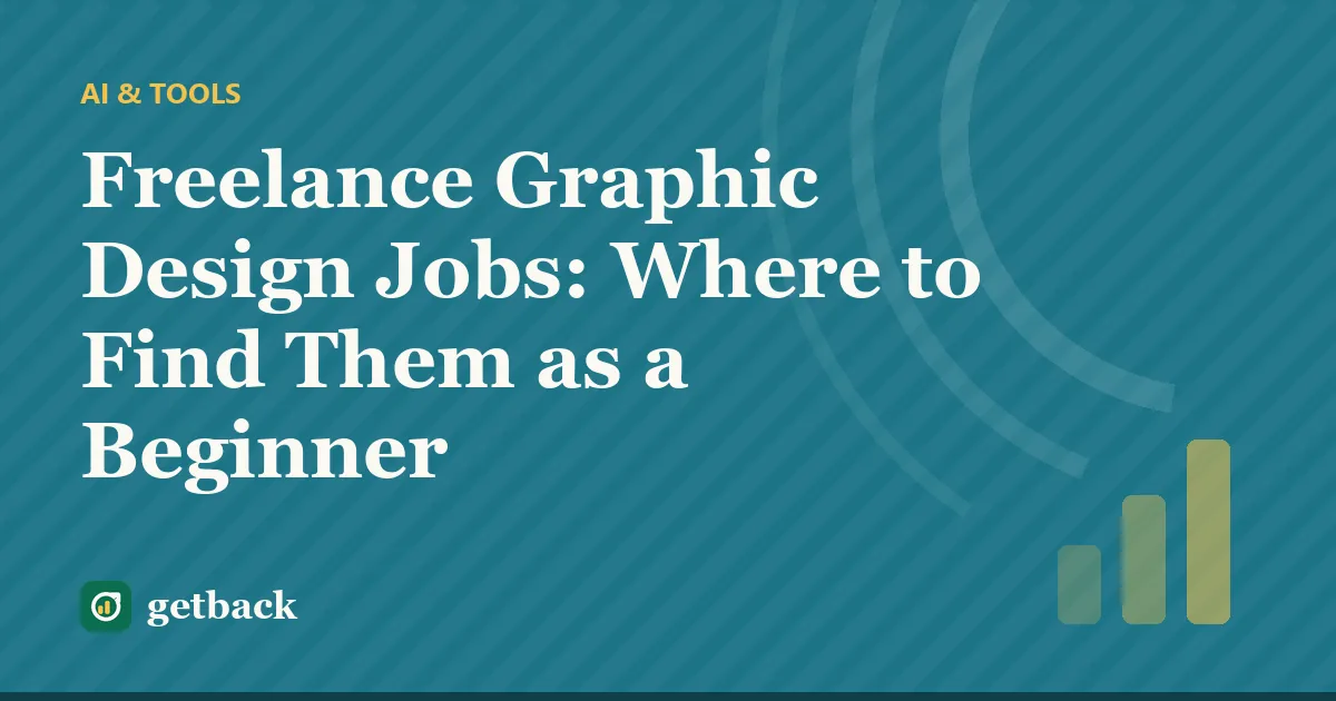 Freelance Graphic Design Jobs: Where to Find Them as a Beginner — cover illustration