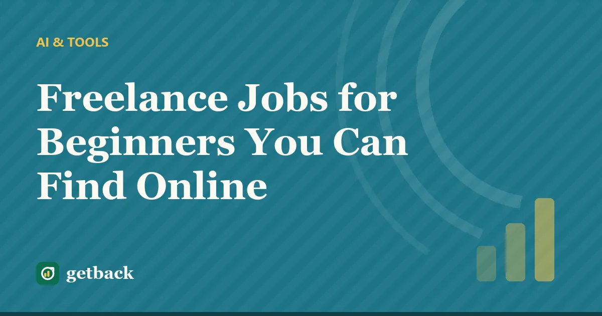 Freelance Jobs for Beginners You Can Find Online — cover illustration