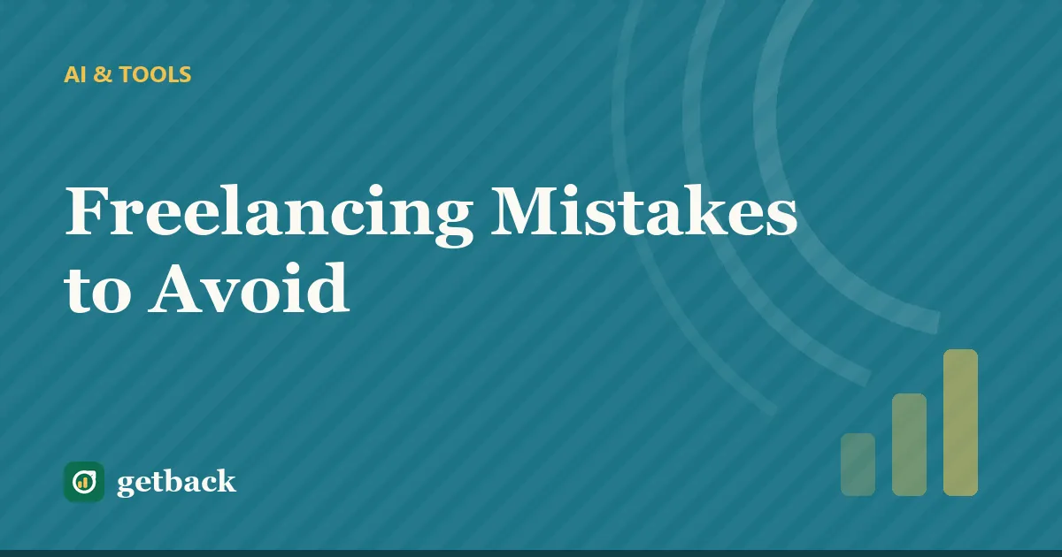 Freelancing Mistakes to Avoid — cover illustration