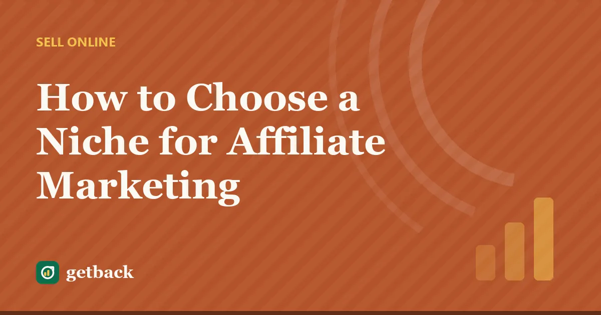 How to Choose a Niche for Affiliate Marketing — cover illustration