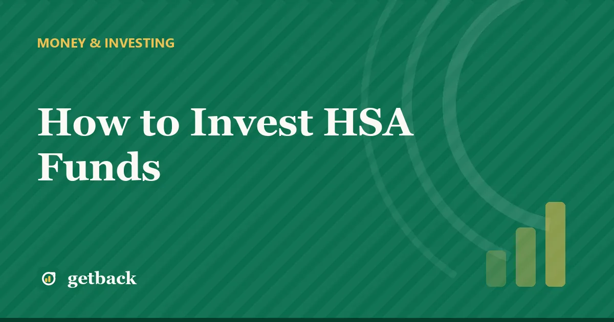 How to Invest HSA Funds — cover illustration