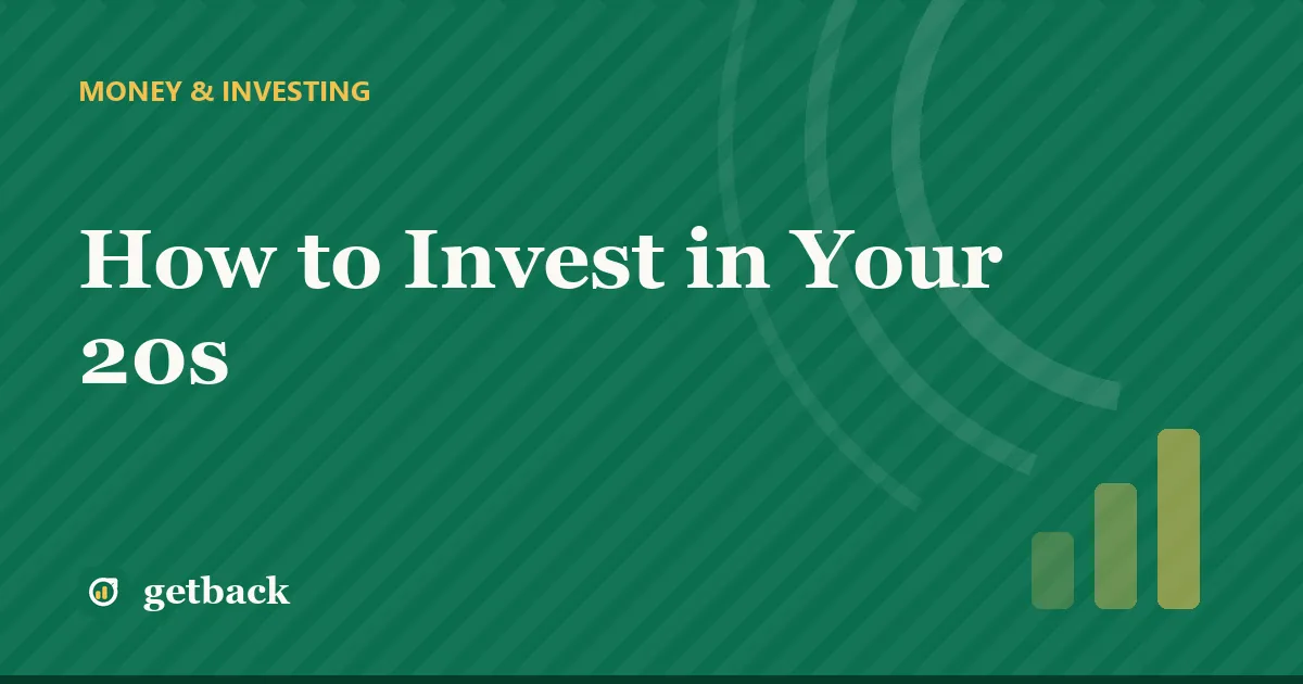 How to Invest in Your 20s — cover illustration