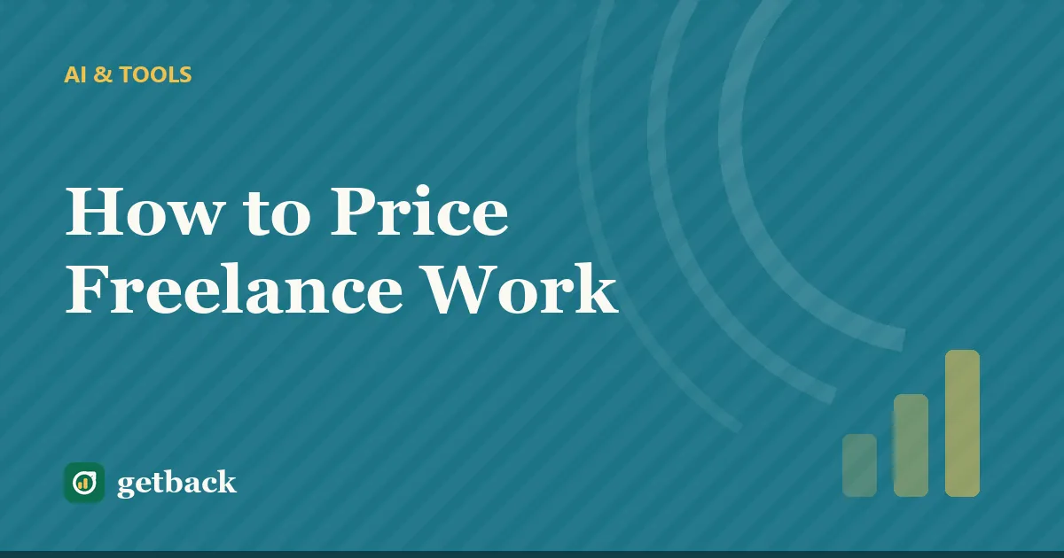 How to Price Freelance Work — cover illustration
