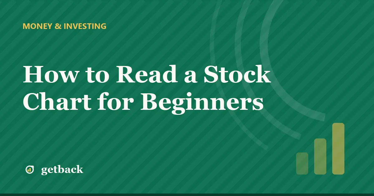 How to Read a Stock Chart for Beginners — cover illustration