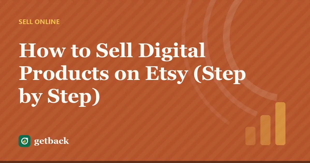 How to Sell Digital Products on Etsy (Step by Step) — cover illustration