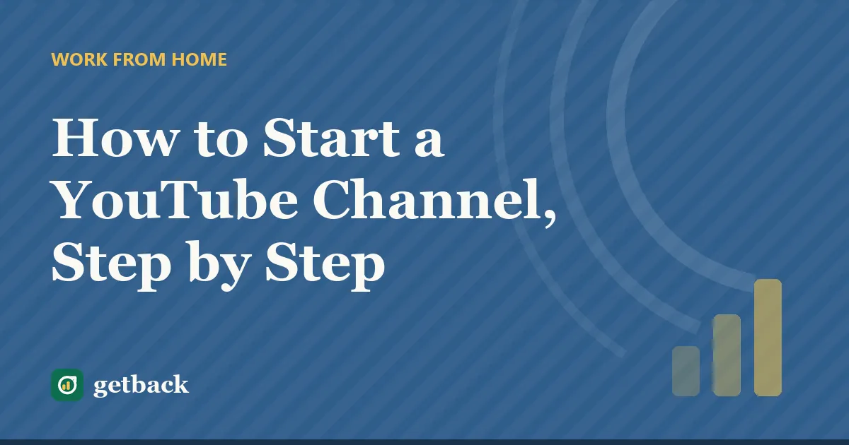 How to Start a YouTube Channel, Step by Step — cover illustration