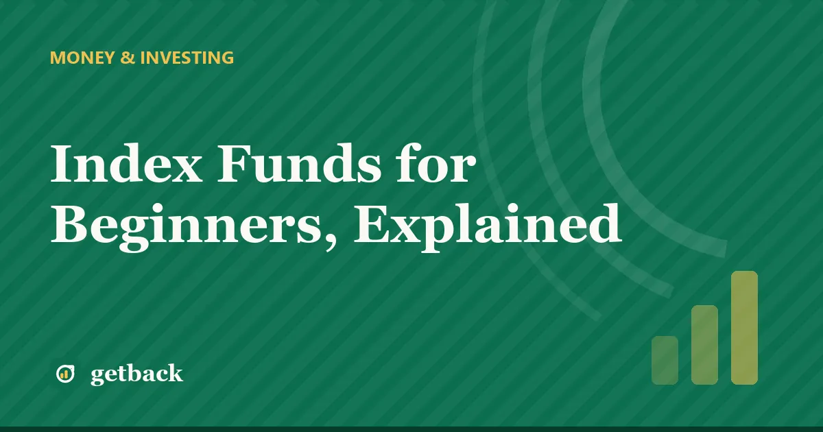 Index Funds for Beginners, Explained — cover illustration