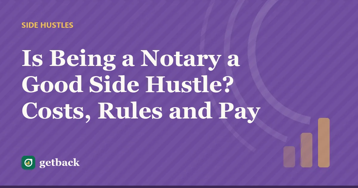 Is Being a Notary a Good Side Hustle? Costs, Rules and Pay — cover illustration