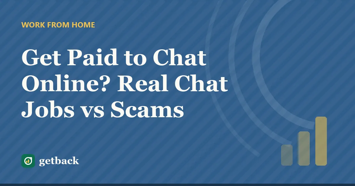Get Paid to Chat Online? Real Chat Jobs vs Scams — cover illustration