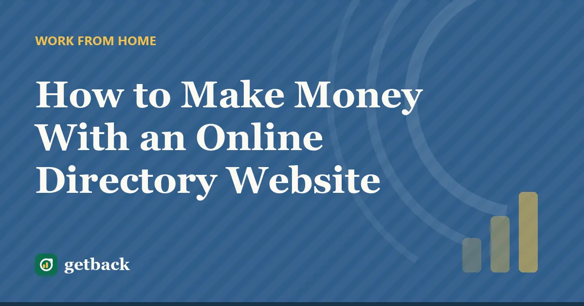 How to Make Money With an Online Directory Website — cover illustration