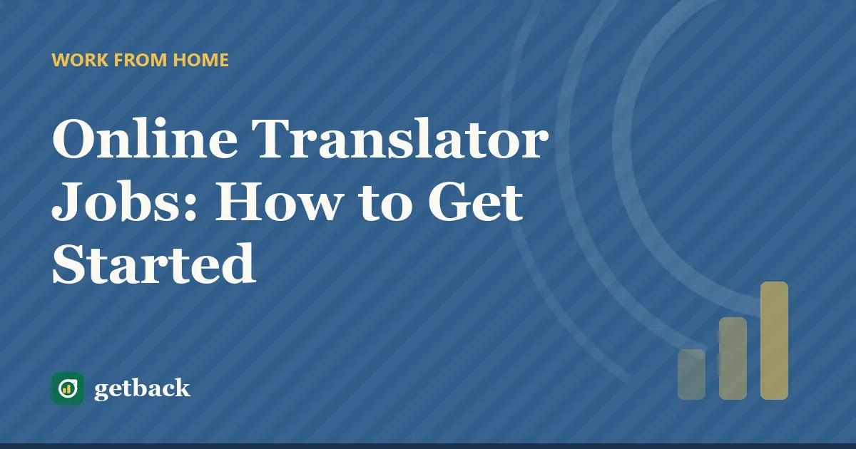 Online Translator Jobs: How to Get Started — cover illustration