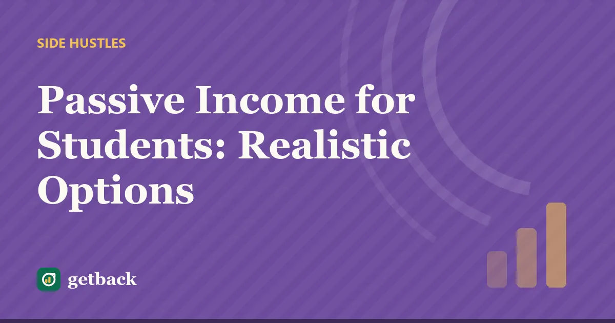 Passive Income for Students: Realistic Options — cover illustration