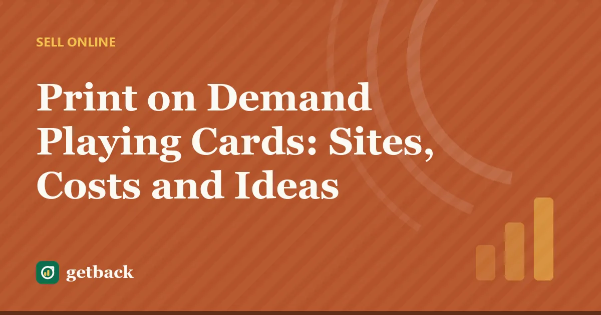 Print on Demand Playing Cards: Sites, Costs and Ideas — cover illustration