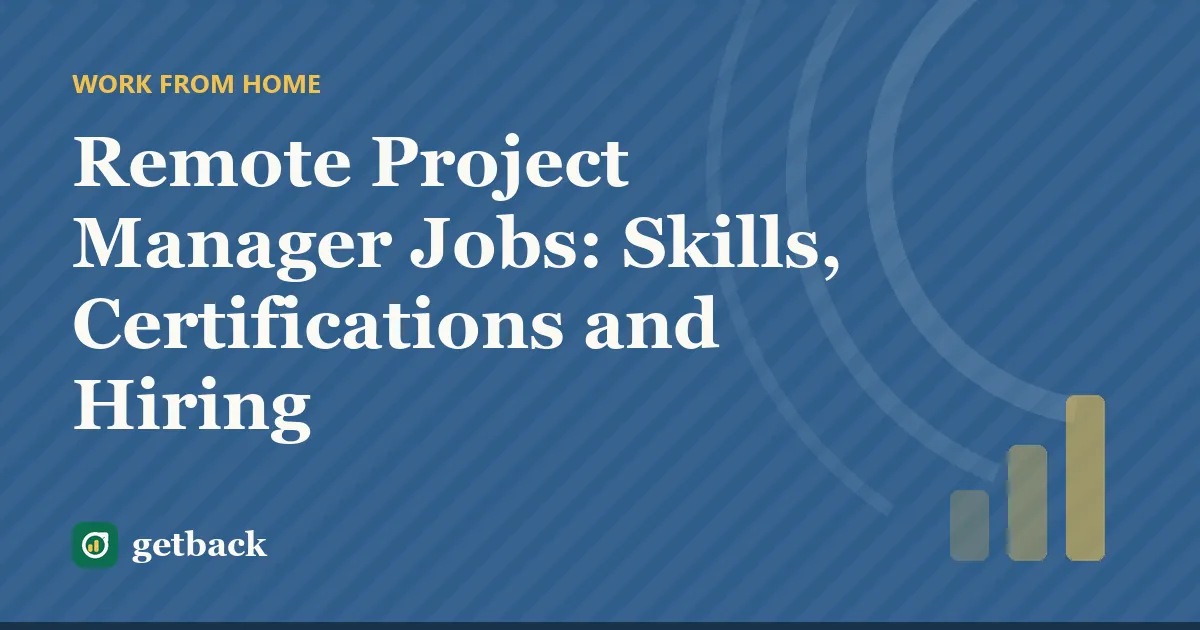 Remote Project Manager Jobs: Skills, Certifications and Hiring — cover illustration
