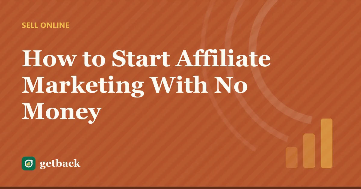 How to Start Affiliate Marketing With No Money — cover illustration