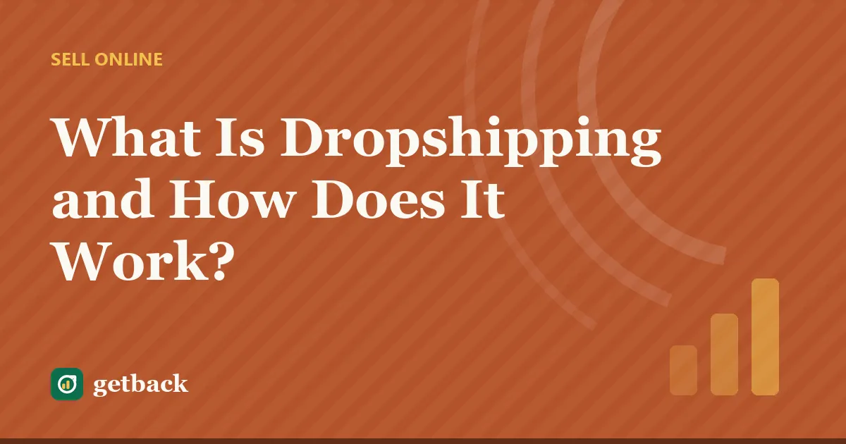 What Is Dropshipping and How Does It Work? — cover illustration