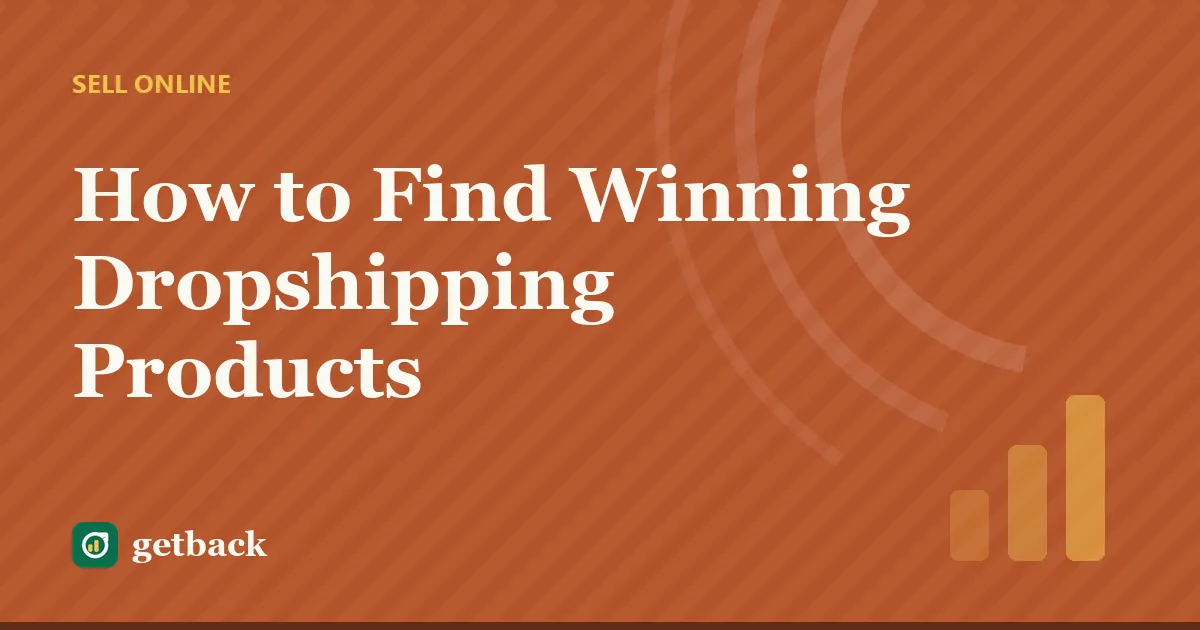 How to Find Winning Dropshipping Products — cover illustration