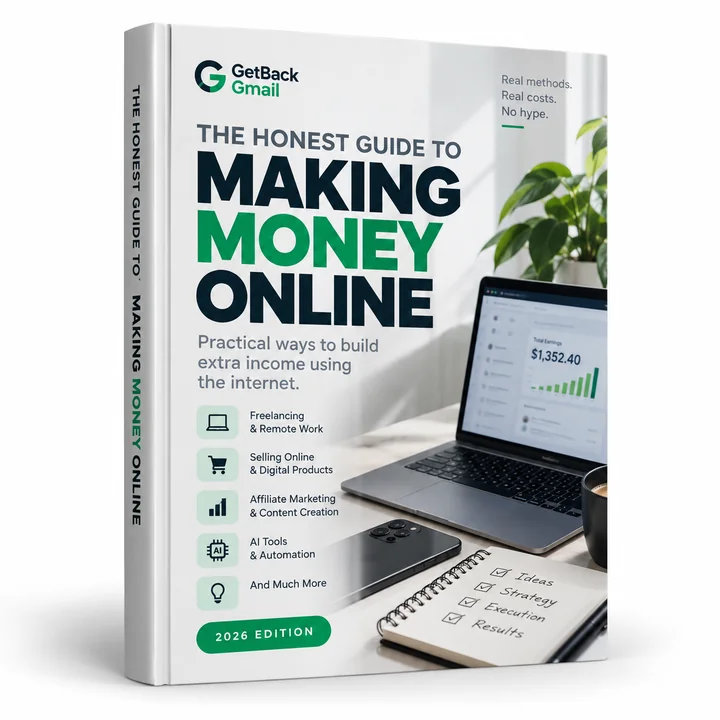 The Honest Guide to Making Money Online — ebook cover